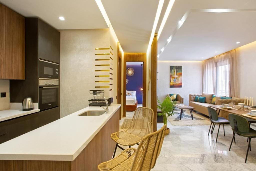 Luxury Apartment In Center Of Marrakech City 마라케시 외부 사진